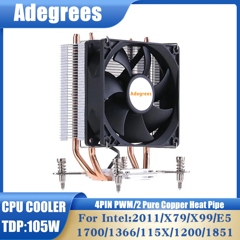 Air Cooler Cpu - 2Heat Pipes X99 CPU Air Cooler