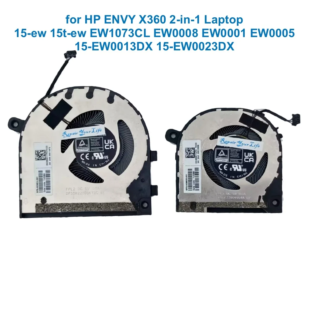 CPU GPU Cooling Fan For HP ENV - Gpu Cooler recension och pris