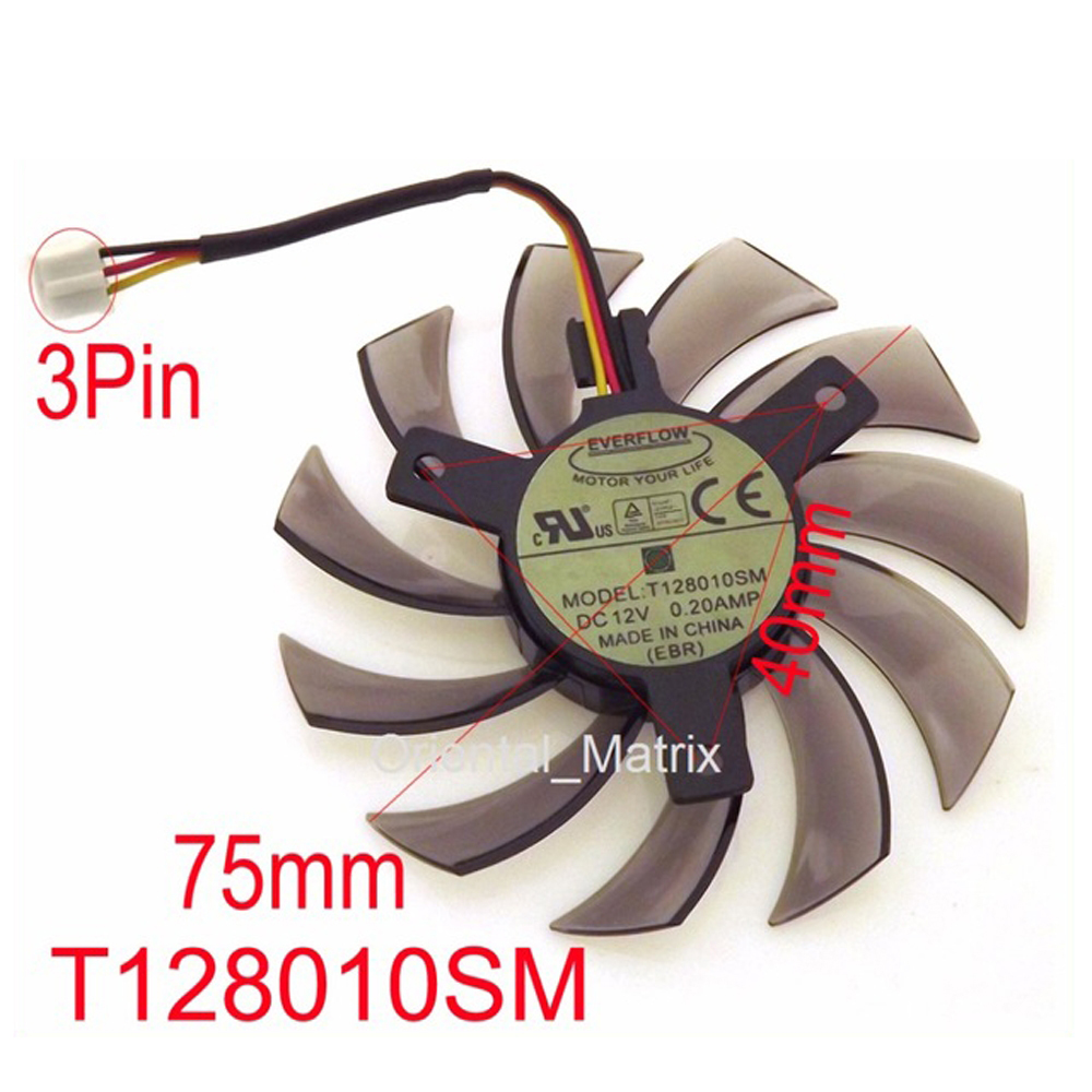 Free Shipping T128010SM 75mm D - Cpu Fan recension och pris
