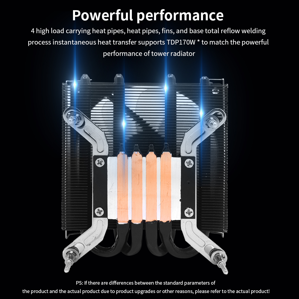TISHRIC CPU Cooling Fan ITX Sm - Air Cooler Cpu recension och pris