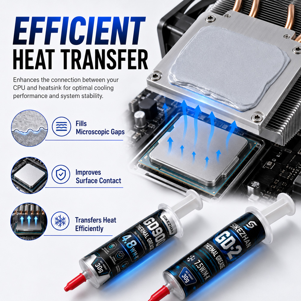 SIKEZHAN 2Pc Thermal Paste 30g - Thermal Paste recension och pris