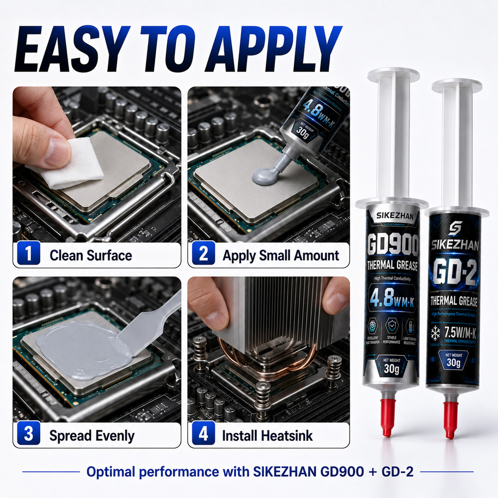 SIKEZHAN 2Pc Thermal Paste 30g - Thermal Paste recension och pris