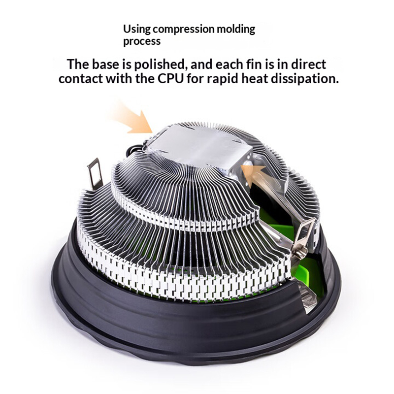 PowerTrain Armored DL120Q Unde - Air Cooler Cpu recension och pris